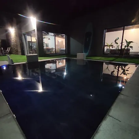 빌라 Blackhouse Piscina Climatizada De Mayo A Octubre *