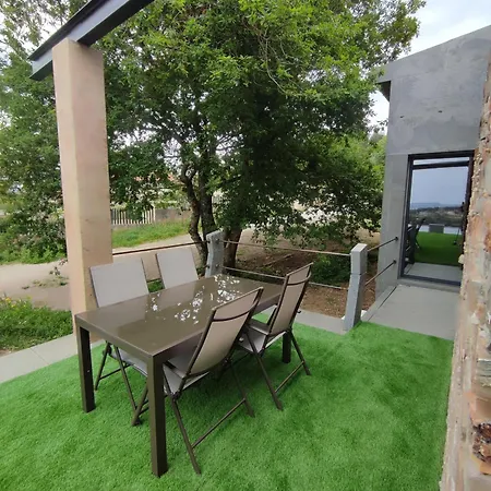 빌라 Blackhouse Piscina Climatizada De Mayo A Octubre 폰테베드라