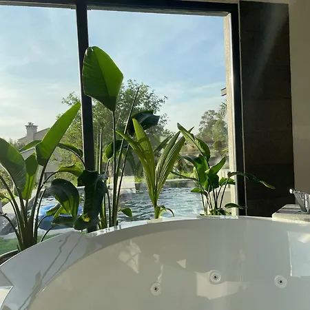 빌라 Blackhouse Piscina Climatizada De Mayo A Octubre