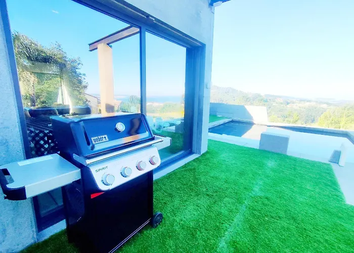 ヴィラ Black House Piscina Climatizada *